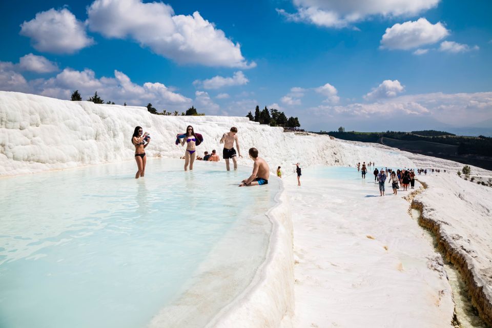 From Marmaris: Day Trip to Pamukkale With Lunch - Relaxation in Hot Springs