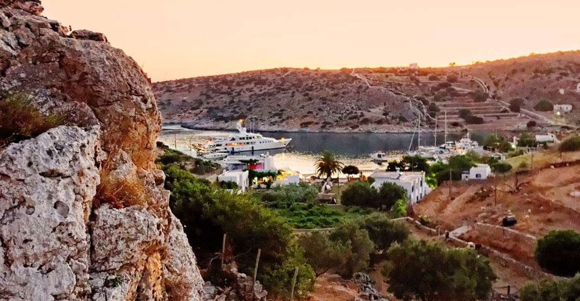 From Naxos: Private Schinoussa Island Discovery Boat Tour - Included Amenities