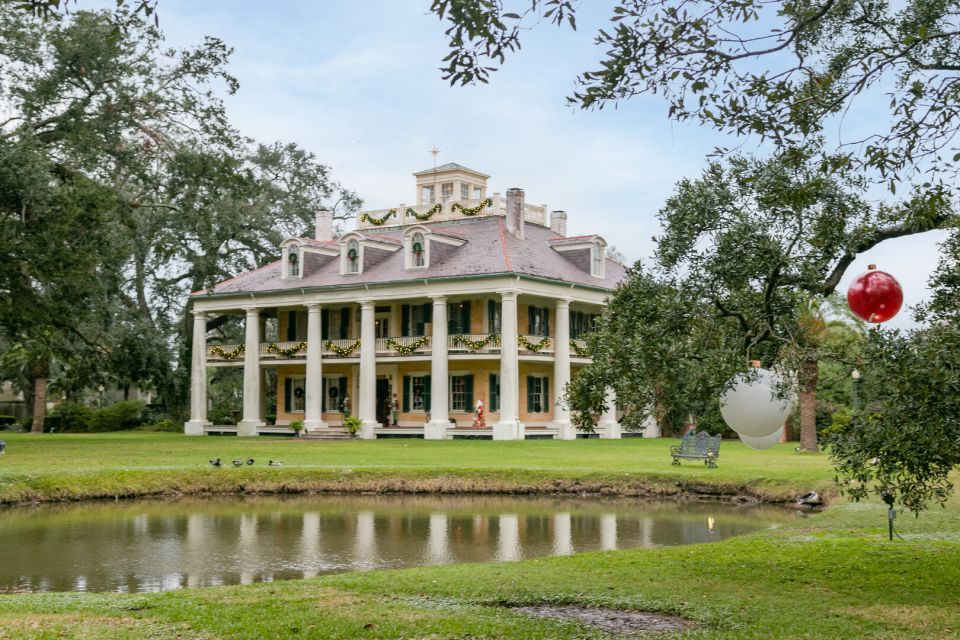 From New Orleans: Swamp Airboat, 2 Plantation Tours & Lunch - Laura Plantation Tour