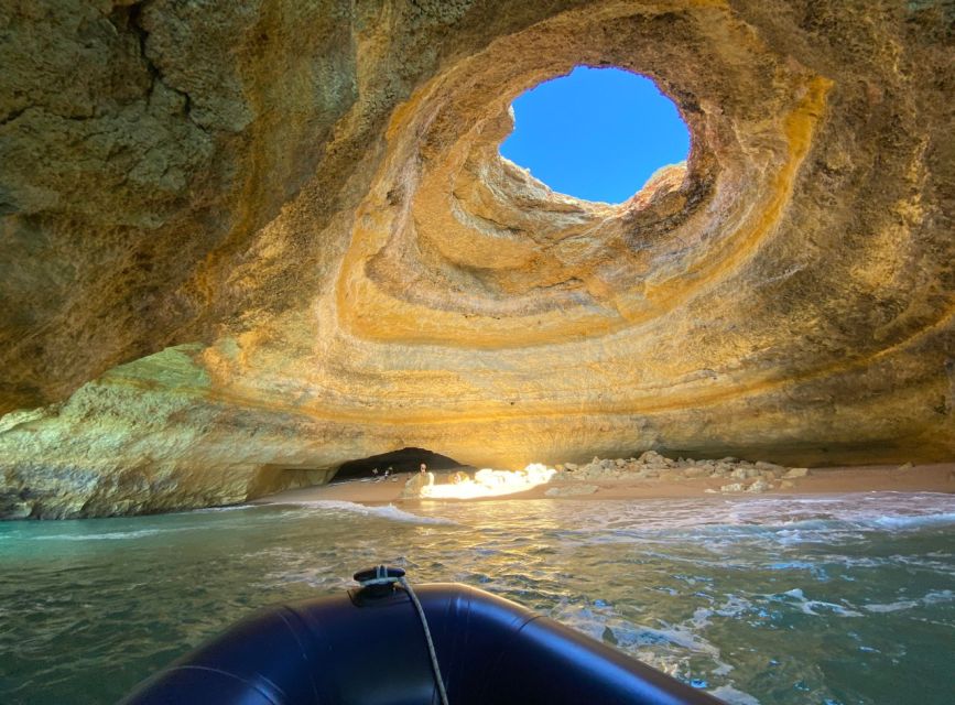 From Portimão: Benagil Sea Caves Boat Tour at Sunrise - Meeting Location and Preparation