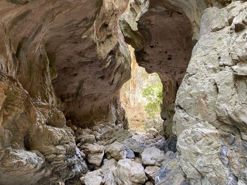 From Rethymno: Private Day Trip to 2 Unknown Gorges & Snacks - Hike Through Abandoned Village