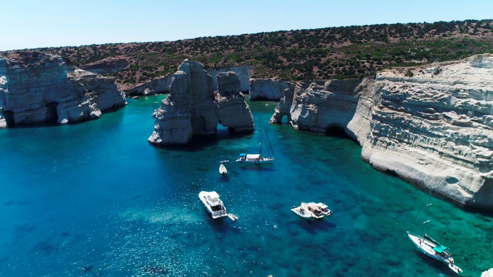 From Sifnos: Milos Island Tour With Swimming and Snorkeling - Explore Papafragas Bay