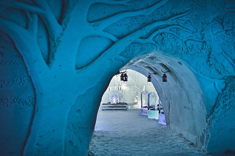 From Sirkka: Snow Village Guided Snowmobile Expedition - Icy Structures and Sculptures