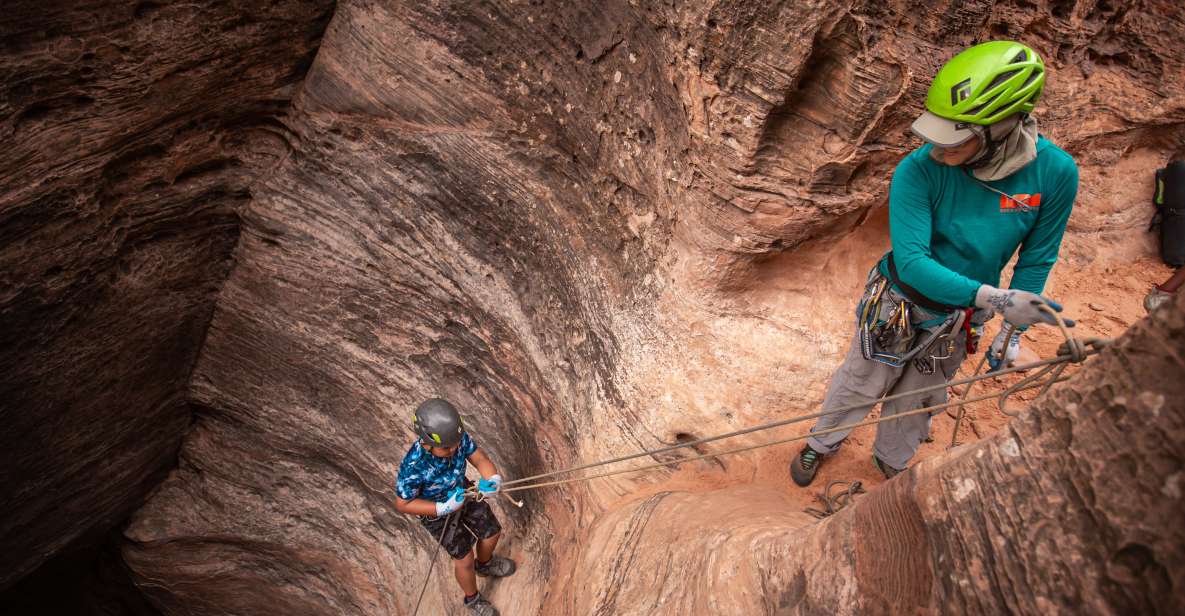 From Utah: 5-hour Canyoneering Experience Small Group Tour - Recommended for