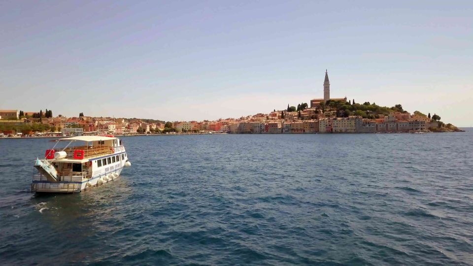 From Vrsar: Lim Bay, Pirate Cave and Rovinj Visit - Boat Cruise and Activities