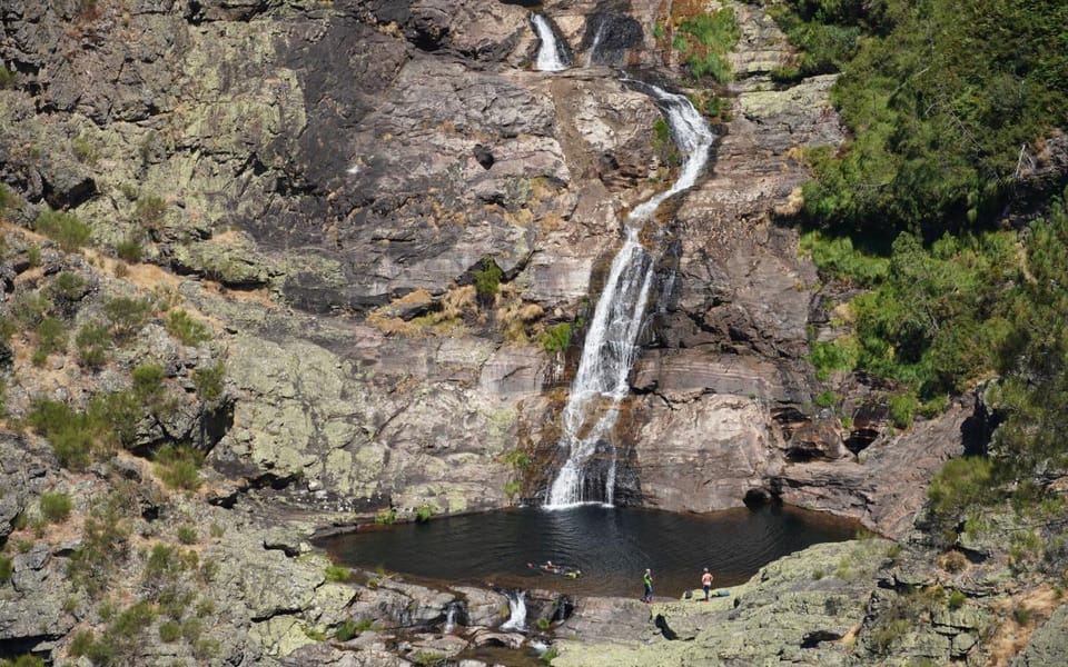 FULL DAY - ALVAO PARK - FISGAS ERMELO WATERFALLS WITH TRANSFER - Observing Iberian Wild Goats