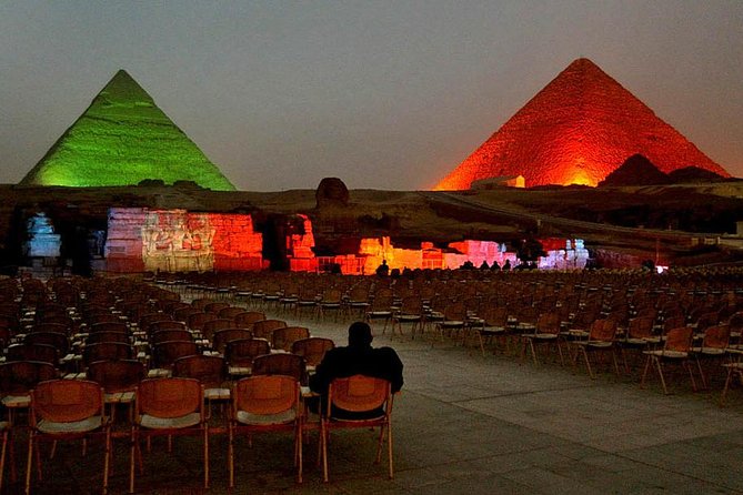 Full Day Tour to Pyramids of Giza, Saqqara Step Pyramids & Sound and Light Show - Sound and Light Show