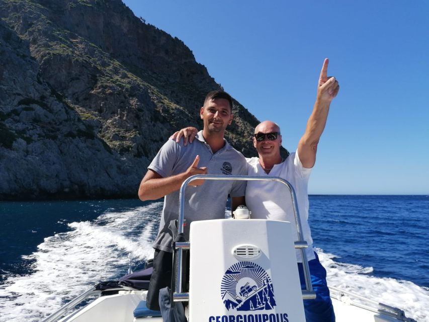 Georgioupolis: Rent a Boat Safari Sea Tour - Included Services