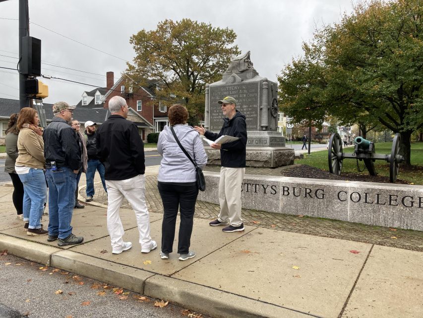 Gettysburg: The Civilian Experience Guided Walking Tour - Accessibility