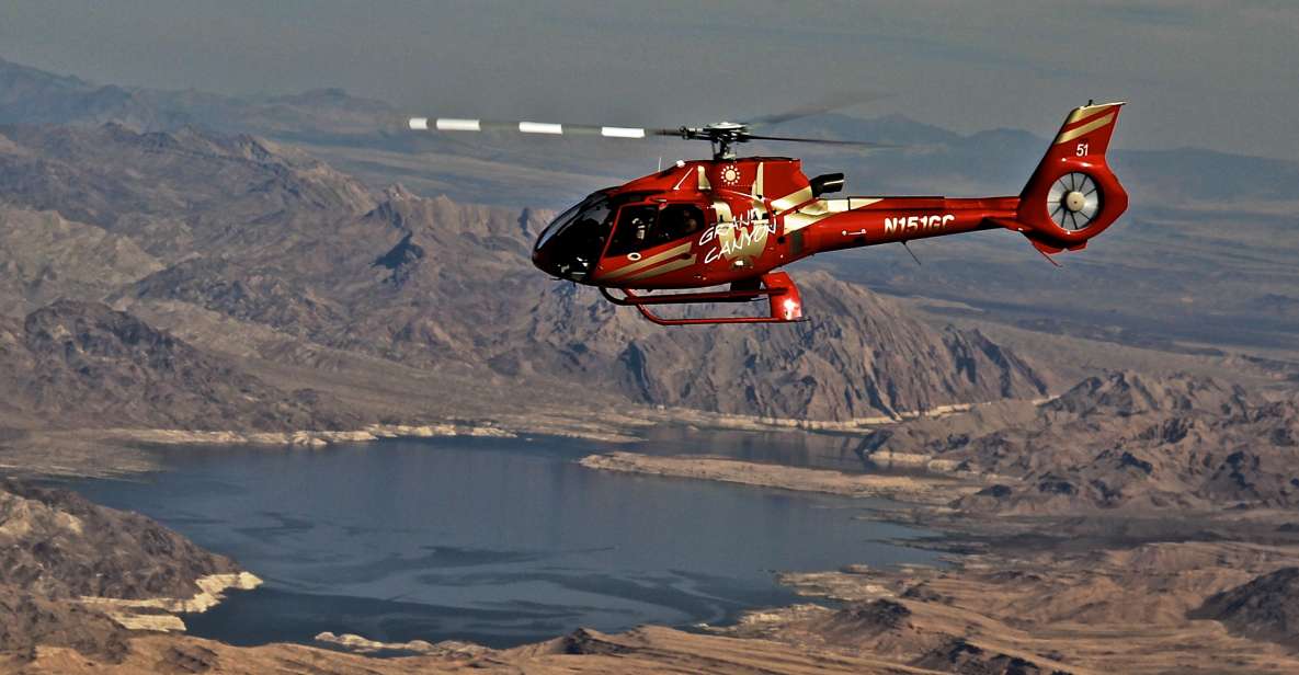 Grand Canyon Helicopter Tour With Black Canyon Rafting - Canyon Floor Champagne Picnic