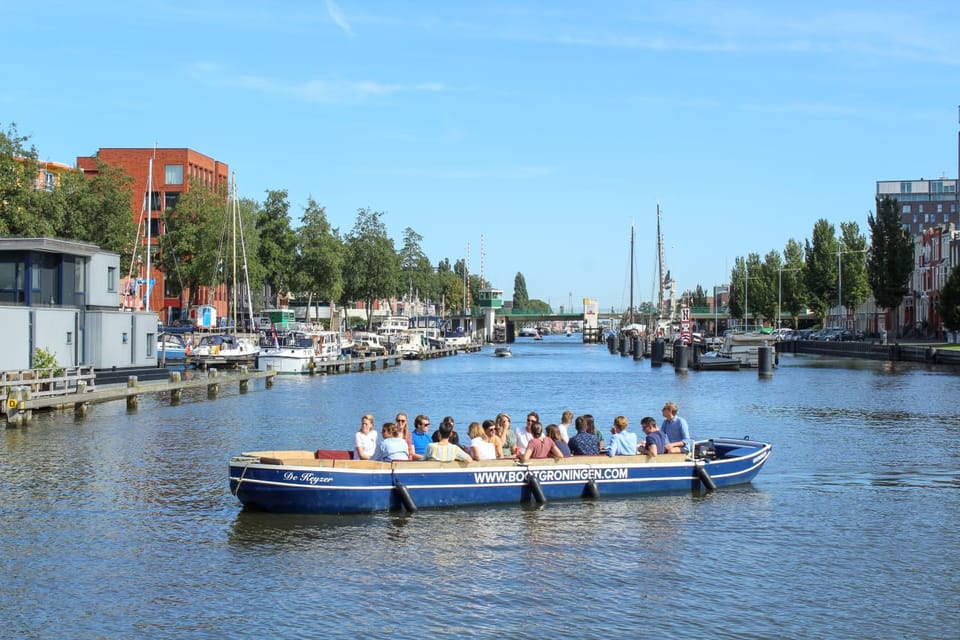 Groningen: Open Boat City Canal Cruise - Important Information