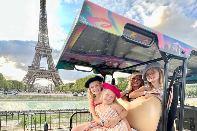 Guided and Private Tour of Paris by Golf Cart - Booking Confirmation