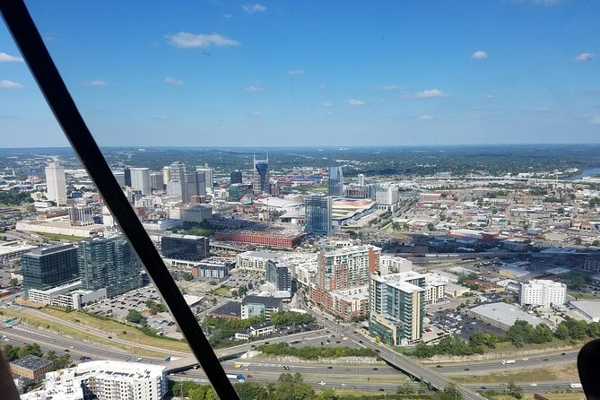 Helicopter Tour of Downtown Nashville - Booking Information and Flexibility