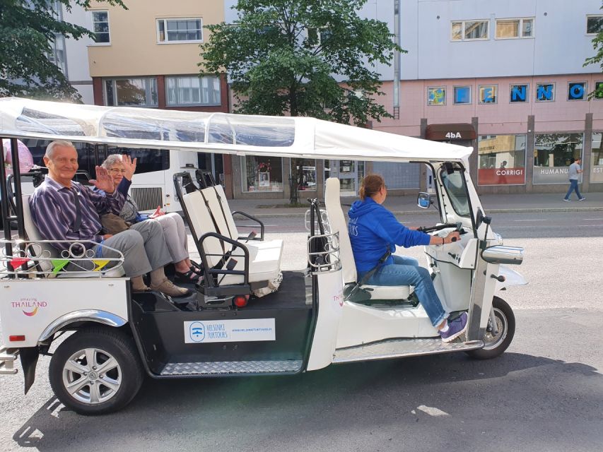 Helsinki City: 2.5-Hour City Tour With Electric Tuktuk - Inclusions and Exclusions