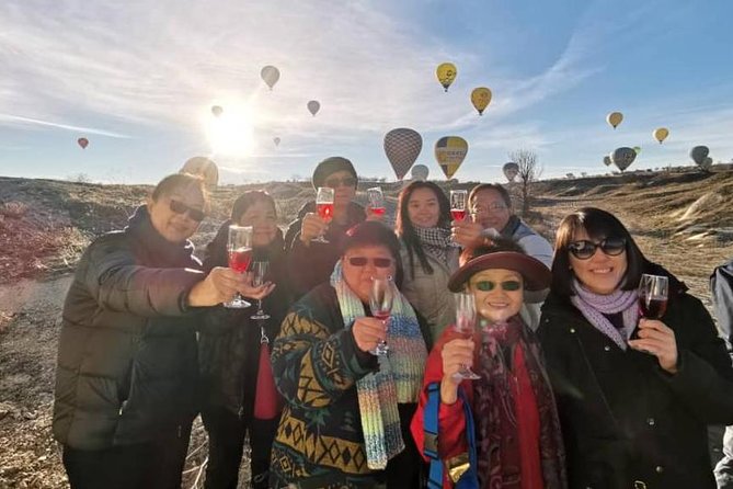 Hot Air Balloon Ride Cappadocia Goreme & Champagne Party - Review Highlights