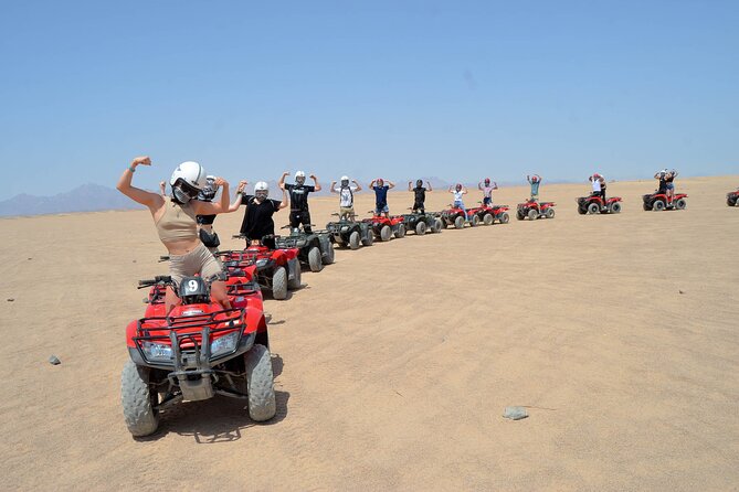 Hurghada Desert Safari on Quad Bikes With Camel for 3 Hours - Confirmation and Accessibility Details