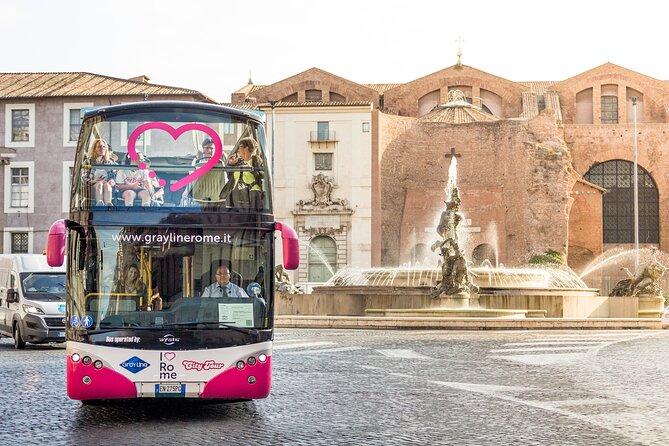 I Love Rome Hop on Hop off Open Bus Tour - Ticket Options