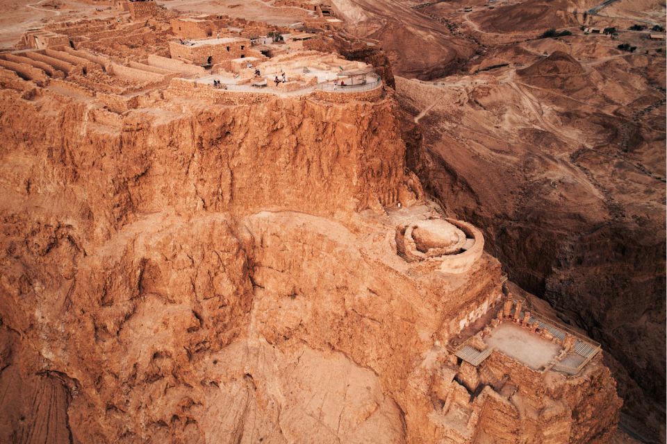 Israel: Masada Fortress Walking Tour - Exploring Herods Palace