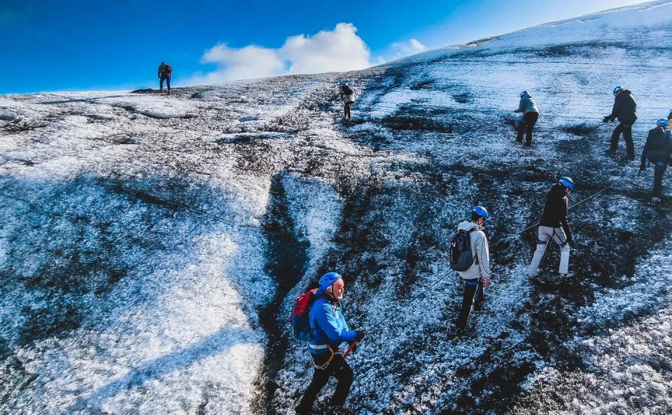 Jökulsárlón: Vatnajökull Glacier Guided Hiking Tour - Difficulty and Distance