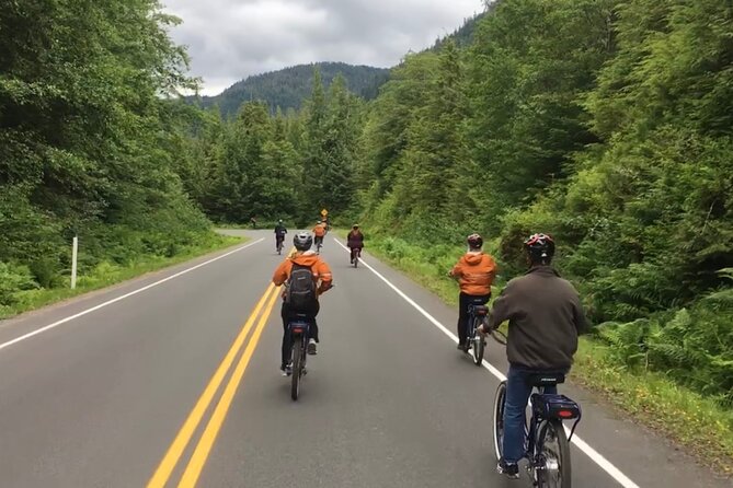 Ketchikan Electric Bike and Rain Forest Hike Ecotour - Guided Nature Hike