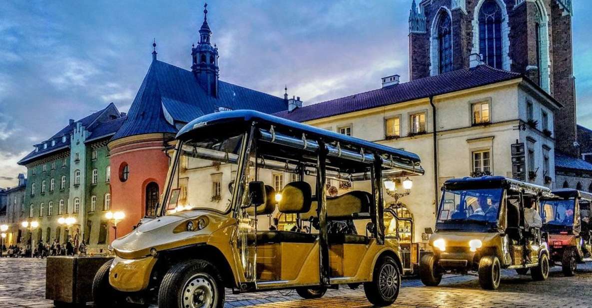 Krakow: Old Town, Ghetto, and Kazimierz Golf Cart Tour - Eco-friendly Electric Vehicles