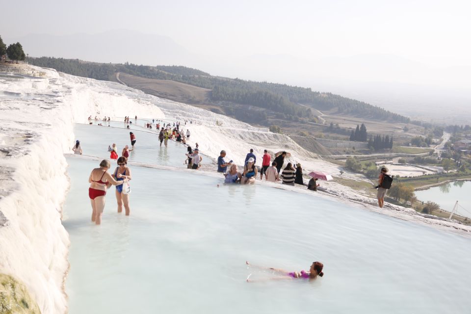 Kusadasi or Selcuk: Pamukkale Guided Group Tour - Air-conditioned Vehicle Transportation