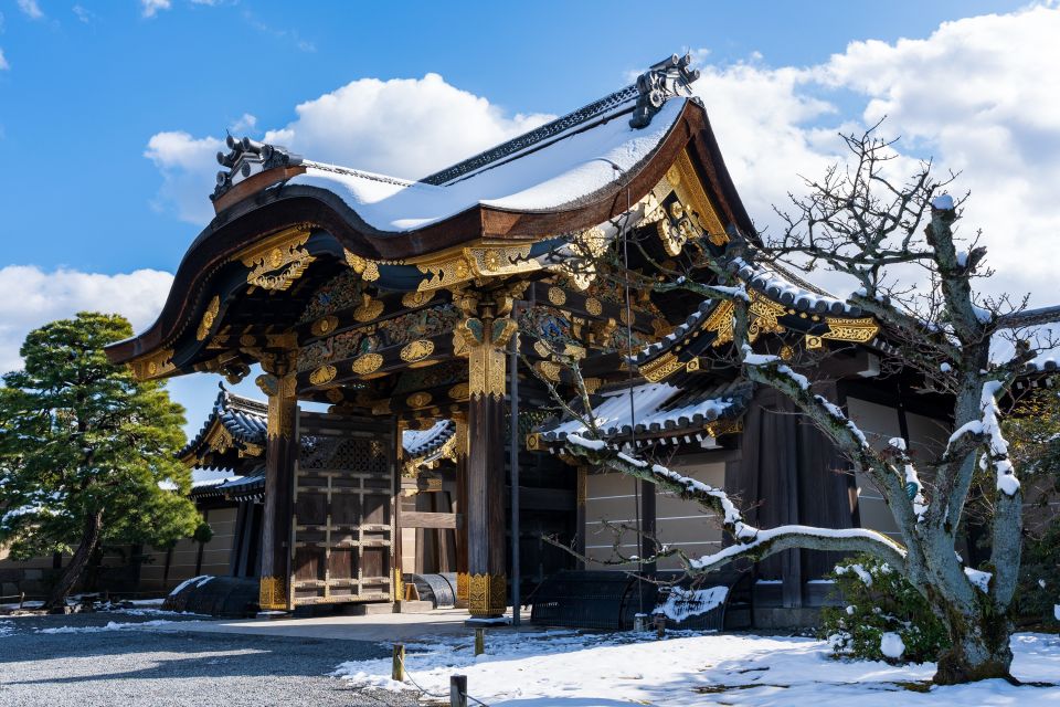 Kyoto: Imperial Palace & Nijo Castle Guided Walking Tour - Meeting Point and Accessibility