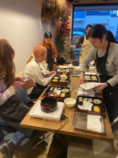 Kyoto: Japanese Washoku Bento Cooking Class With Lunch - Cancellation Policy