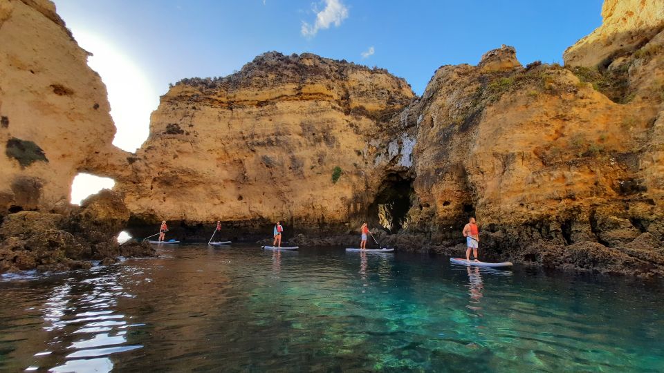 Lagos: Sunrise SUP Tour to the Ponta Da Piedade Caves - Group Size and Languages