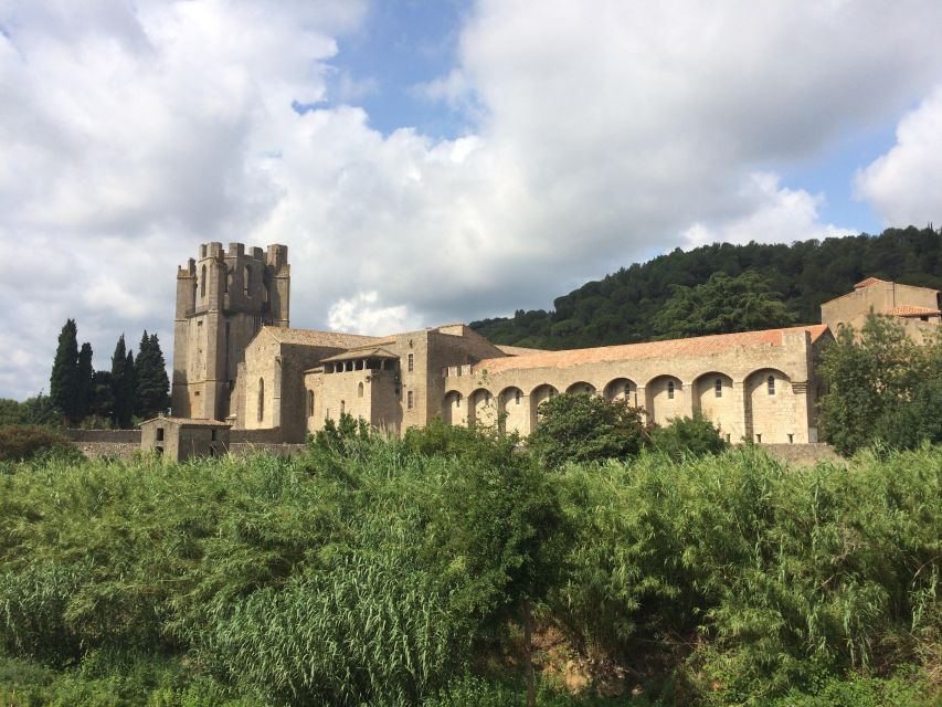 Lagrasse Village & Fontfroide Abbey, Cathar Country. - Fontfroide Abbey