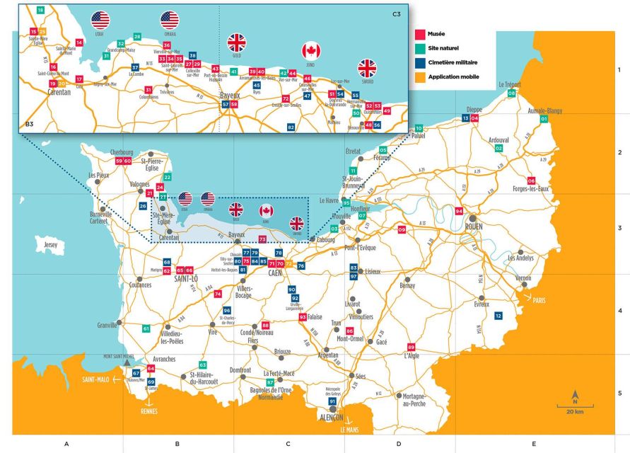 Landing Beaches: Departure From Deauville, Honfleur, Le Havre - Ancestral Footsteps Discovery