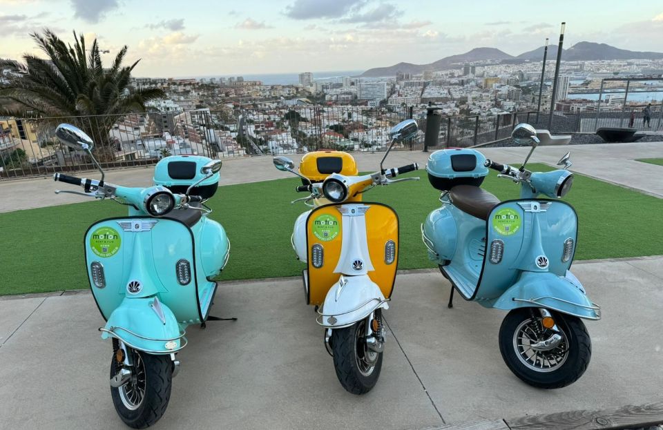 Las Palmas: Panoramic Tour on Electric Vintage Scooters - Discovering Urban Evolution