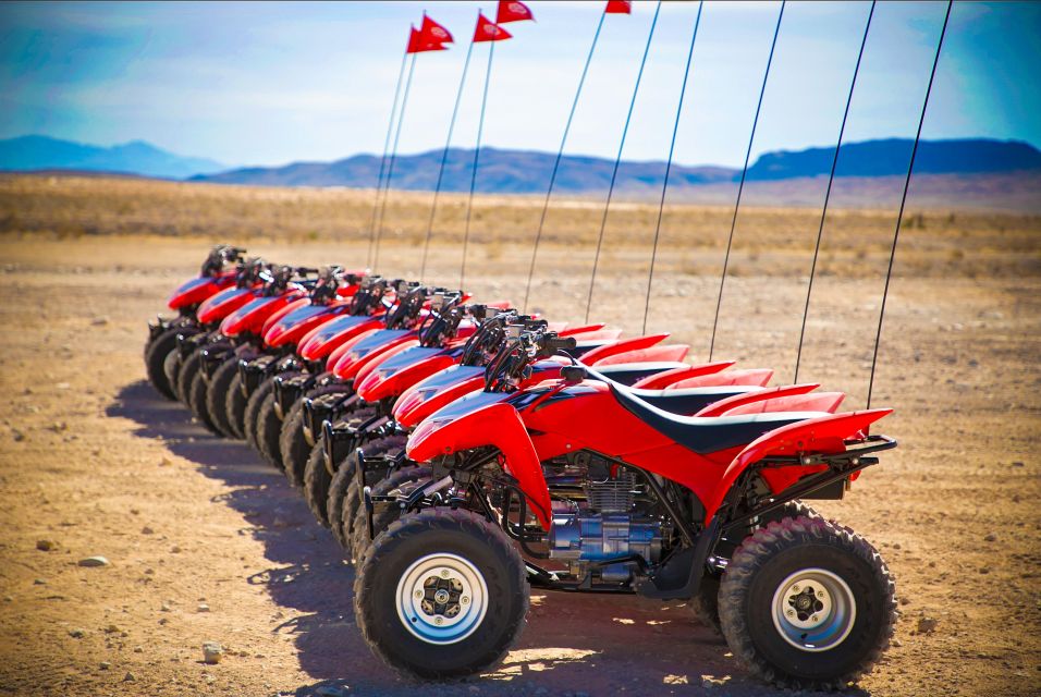 Las Vegas: Amazing Mojave Desert Nellis Dunes ATV Tour. - Exclusions and Limitations