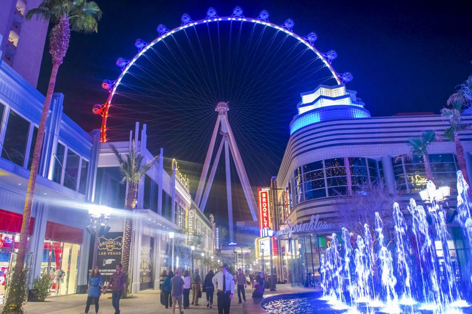 Las Vegas: High Roller Entry Ticket With In-Cabin Open Bar - Inclusions and Requirements