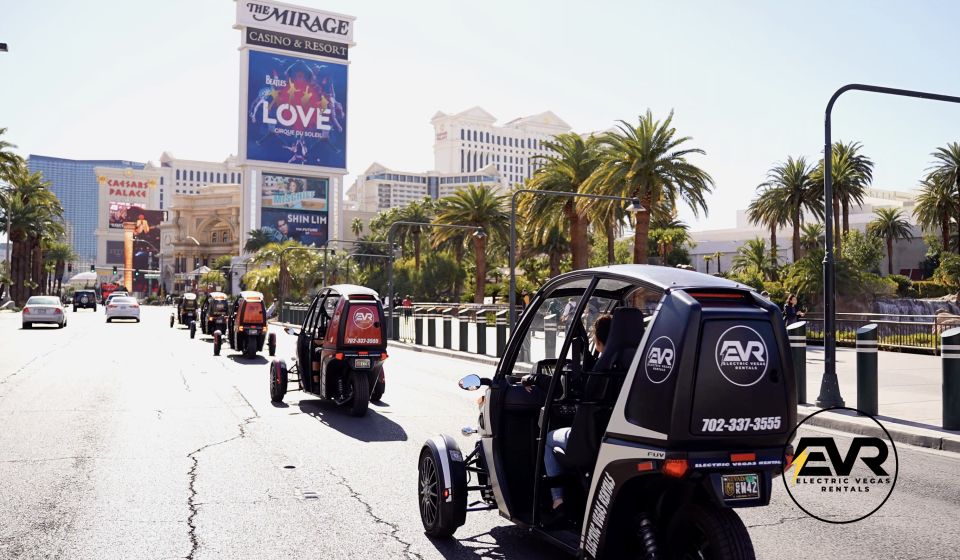 Las Vegas: Self-Drive Strip Tour in an Electric EVR Car - Participant Requirements