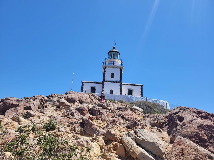 Lets Explore The South Part of Santorini - Akrotiri Lighthouse and Caldera Views