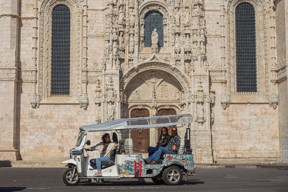 Lisbon: Belém Tuk Tuk Tour With Pastel De Nata Tasting - Belém District Exploration