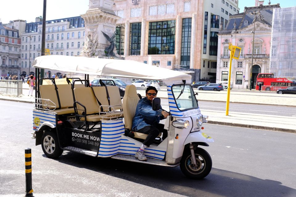 Lisbon: Old City Standard Private Guided Tour by Tuk-Tuk - Visiting Iconic Landmarks