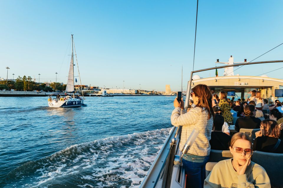 Lisbon: Tagus River Sunset Cruise With Welcome Drink - Accessibility and Family-Friendly Features