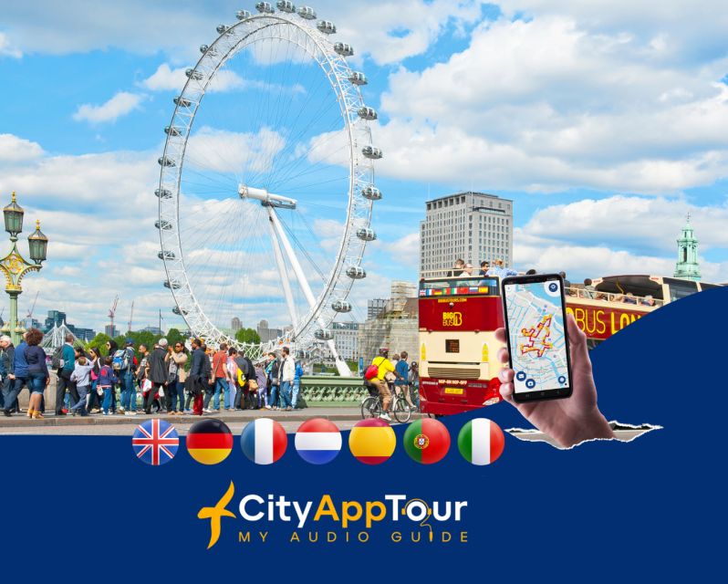 London Covent Garden: Walking Tour With Audio Guide on App - Accessing the Audio Guide Through the App