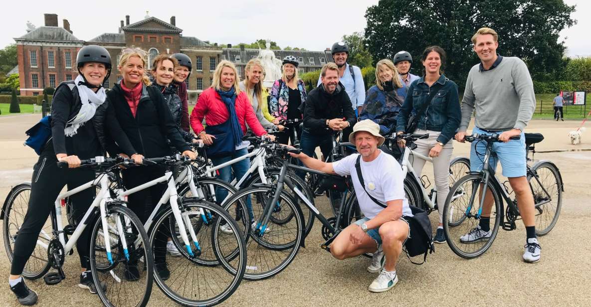 London: Royal Parks and Palaces Afternoon Bike Tour - Tour Suitability