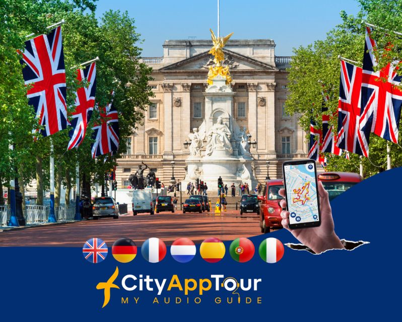 London Royal Walk: Walking Tour With Audio Guide on App - Discovering City Center Attractions