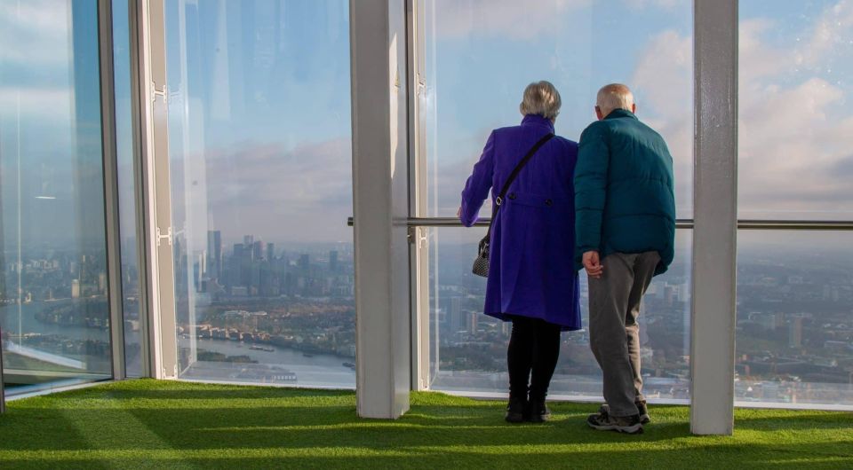 London: the Shard Entry Ticket With Champagne - Iconic Architecture and Building Details