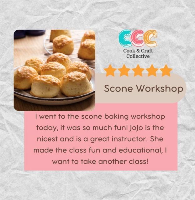 London: Traditional Scone Making Workshop - Take-Home Scone Batch