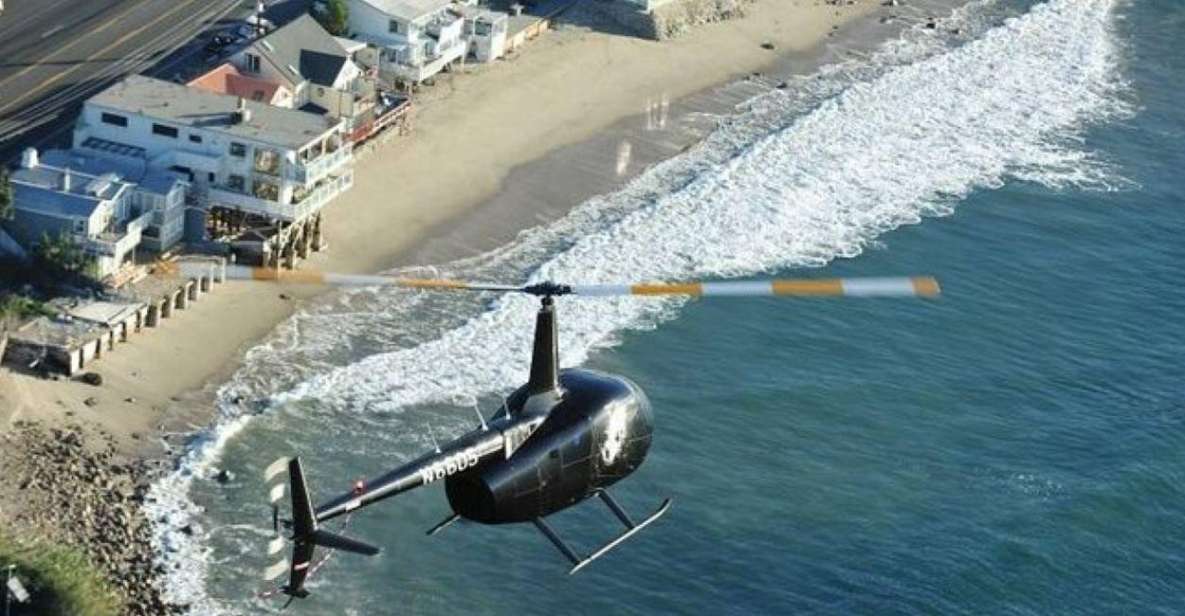 Los Angeles: 30 Minutes Helicopter Tour of the Coastline - Marina Del Rey