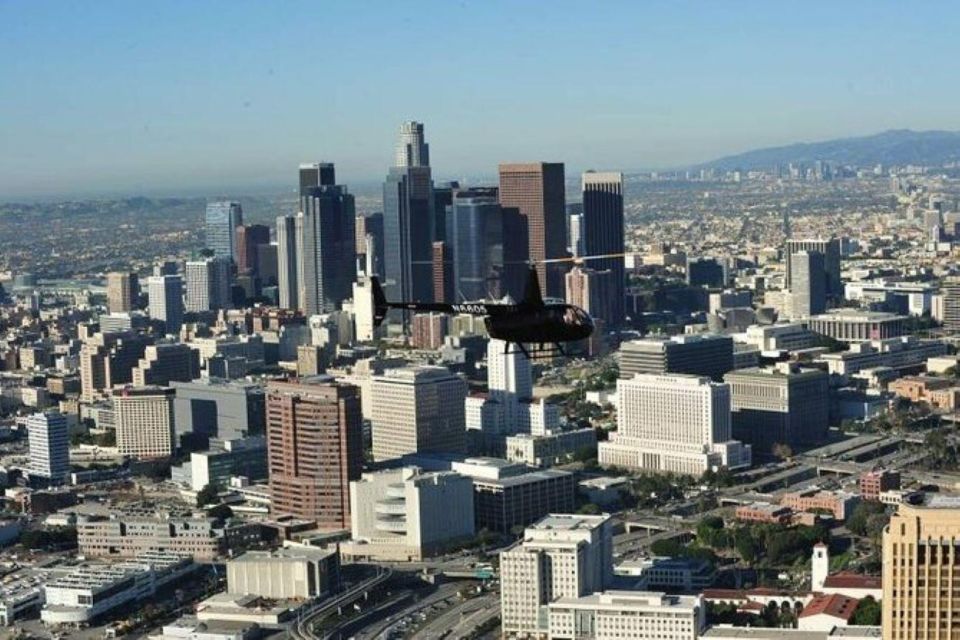 Los Angeles: 45-Minute Attractions Helicopter Tour - Tour Features