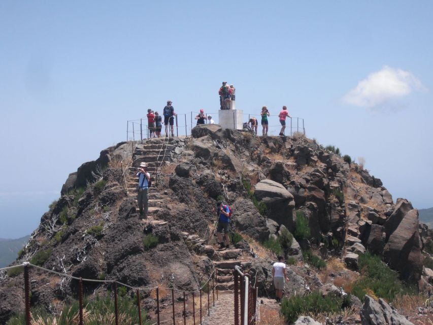 Madeira: 3 Peaks, Pico Arieiro, Das Torres, Ruivo Trek - Trekking Route