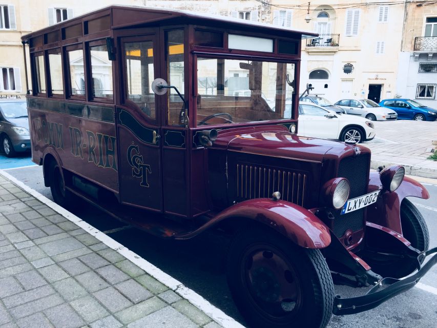 Malta: Scenic Tour by Vintage Bus Including Palazzo Falson - Vintage Bus Experience and Charm