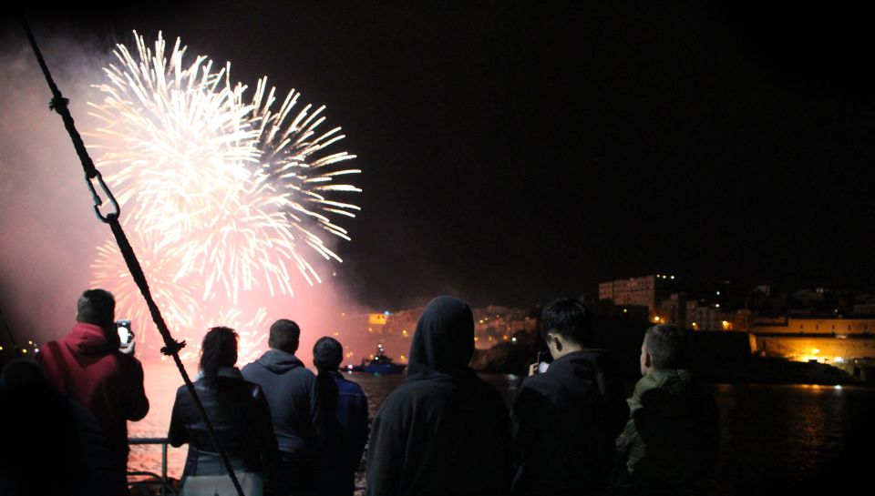 Malta: Valletta, Sliema, Bugibba Fireworks Festival Cruise - Booking Details and Pricing