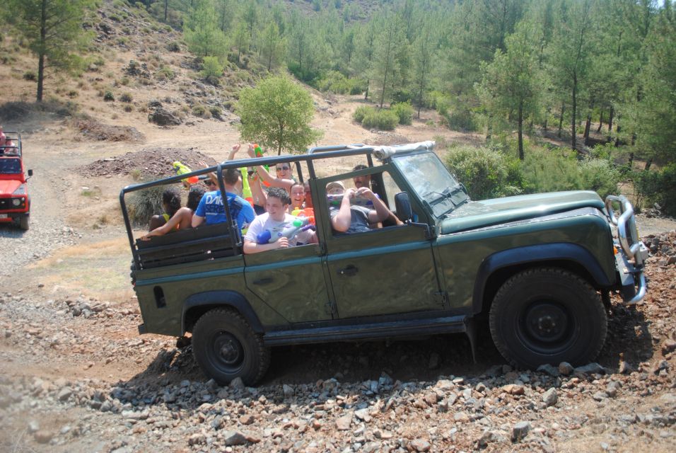 Marmaris Jeep Safari Water Fight, Colour and Foam Party - Professional Safari Drivers